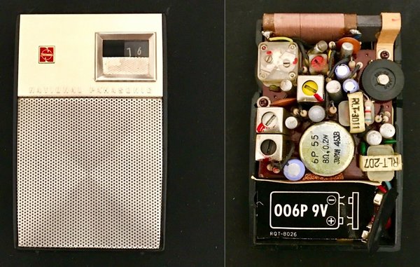 National Panasonic Transistor Six Radio-Model R-108  N.jpg