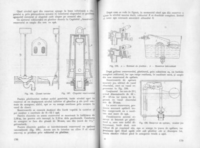 Manualul instalatorului tehnico-sanitar (Ed. Tehnica, 1953) pg. 178-179 rezervoare.jpg